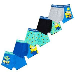 Chlapčenské boxerky Minions 5 Pack - Frogies