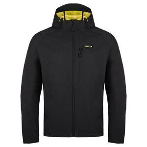 LAWER men's softshell jacket black