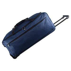 Semiline Unisex's Trolley Bag T5464-7 Navy Blue/Black