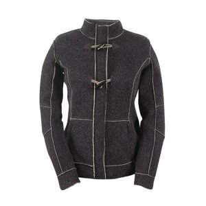 TRANUM - dámský sportovní kabátek  ("wool-like") tmavě šedá