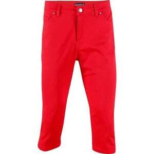 MARINE - dámské 3/4 kalhoty (jersey - spandex) - červené