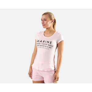 MARINE - dámské triko s kr.rukávem - Pink