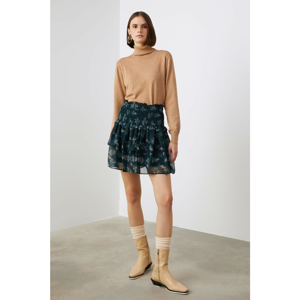 Trendyol Multicolored Gipe Detailed Skirt