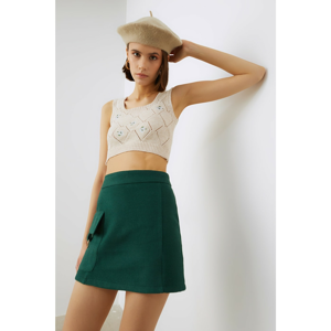 Trendyol Green Pocket Detailed Skirt