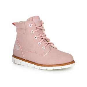 Ružové dievčenské zimné topánky LOAP
