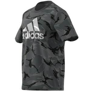 Adidas Mens Camouflage Oversize Print T-Shirt