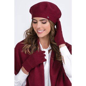 Kamea Woman's Beret K.20.045.15 Maroon