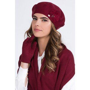 Kamea Woman's Beret K.20.076.15 Maroon