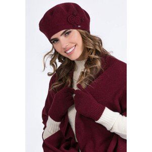 Kamea Woman's Beret K.20.079.15 Maroon