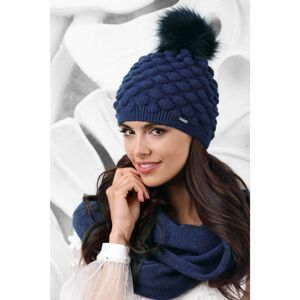 Kamea Woman's Hat K.18.027.12 Navy Blue