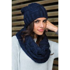 Kamea Woman's Snood K.17.818.12.K Navy Blue