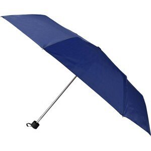 Semiline Unisex's Short Manual Umbrella 2510-1 Navy Blue