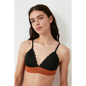 Trendyol Orange Stripe Accessory Bra