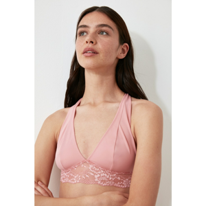 Trendyol Powder Micro Lace Detailed Bralet