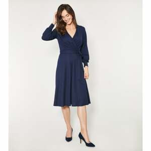 Click Woman's Dress Eliota Navy Blue