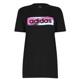 Adidas Spray Logo T Shirt Womens