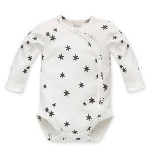 Pinokio Kids's Stay Green Buttoned Longsleeve Bodysuit