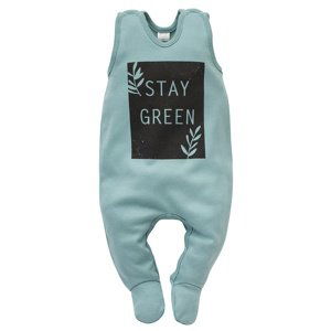 Pinokio Kids's Stay Green Sleepsuit Turquoise