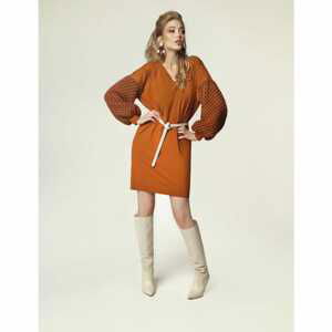 Madnezz Woman's Dress Grace Mad504 Caramel