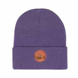 Kabak Unisex's Hat Beanie Cotton Violet-4937