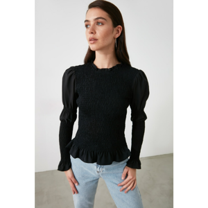 Trendyol Black Gipeli Blouse