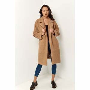 Bubala Woman's Coat Kamel Camel