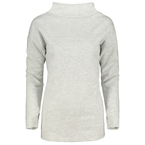 Trendyol Gray Upright Collar Knitted Sweatshirt