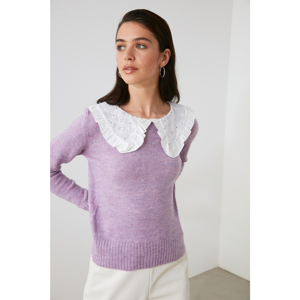 Trendyol Collar Detailed Knitwear - Sweater