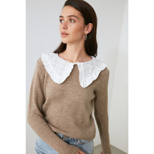 Trendyol Collar Detailed Knitwear - Sweater