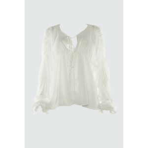 Trendyol Blouse with Ekru Collar Detail