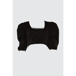 Trendyol Black Watermelon Sleeve Blouse