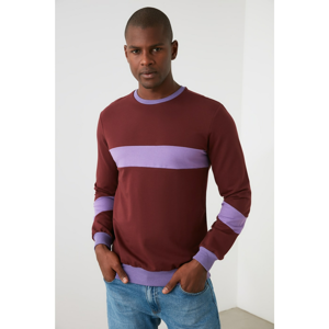 Trendyol Brown Male Sweatshirt