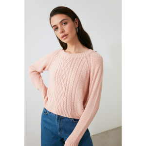 Trendyol Powder Knitting Detailed Knitwear Sweater