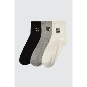 Trendyol 3-Pack Multicolor Knitted Socks