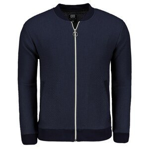 Ombre Clothing Men's zip-up sweatshirt B1206