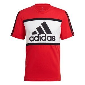 Adidas Essentials Logo Colorblock T-Shirt Mens