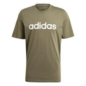 Adidas Essentials Embroidered Linear Logo T-Shirt Mens