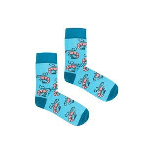 Kabak Unisex's Socks Patterned Prawns