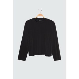 Trendyol Knitted Blouse with Black Back Detail