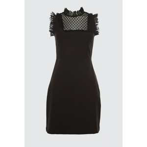 Trendyol Black Lace Detailed Dress