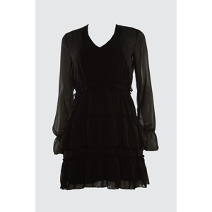 Trendyol Black Collar Detailed Dress