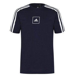 Adidas Mens 3-Stripes Tape T-Shirt