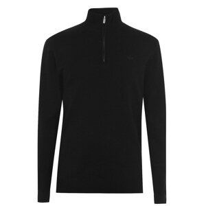 Firetrap Zip Knit Jumper Mens