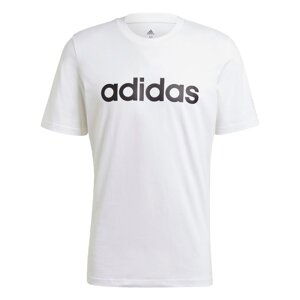 Adidas Essentials Embroidered Linear Logo T-Shirt Mens