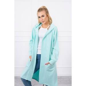 Hooded worm oversize mint