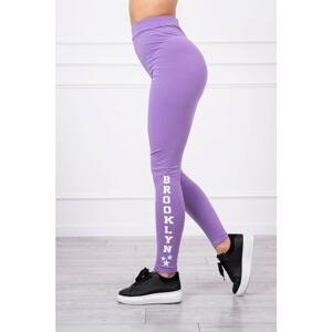 Pants Leggings Brooklyn dark purple
