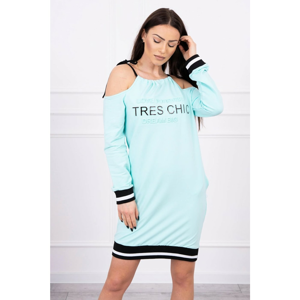 Dress Tres Chic mint