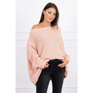 Oversize sweater powder pink