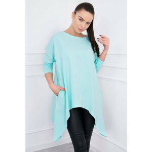 Blouse oversize mint