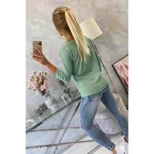 Blouse Casual dark mint